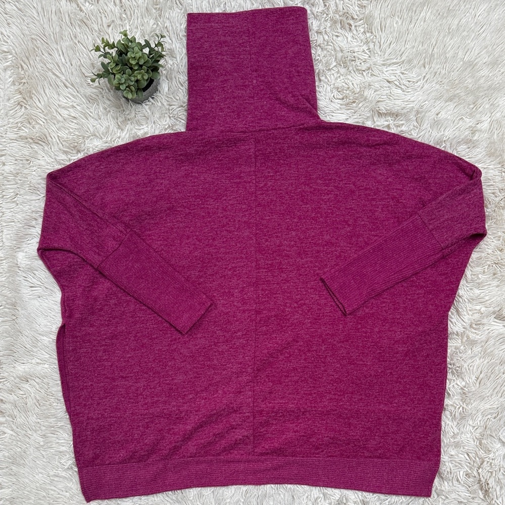 🎉HP🎉 Zenana Turtleneck Tunic 💗 Magenta - Picture 5 of 16